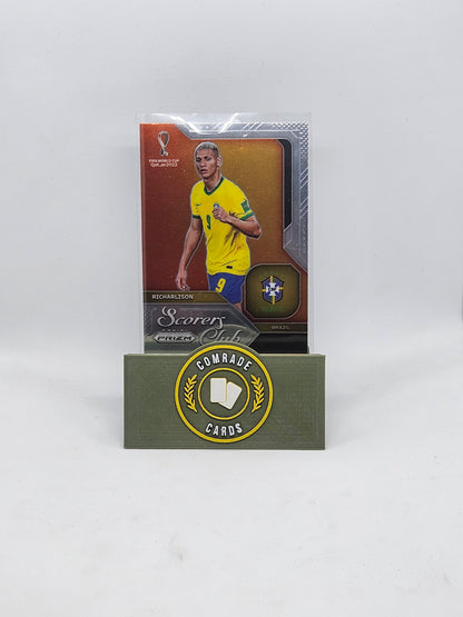 Richarlison (Brazil) Scorers Club Insert Prizm World Cup Qatar 2022