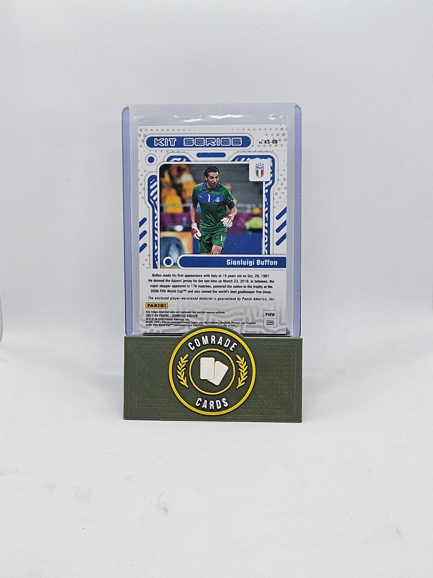 Gianluigi Buffon (Italy) Patch (Player Worn) Donruss 2023-2024