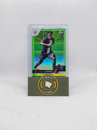 El Chadaille Bitshiabu (PSG) 151/199 Topps UCC 2022-2023