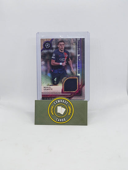 Manuel Ugarte (PSG) 70/99 Patch Topps Museum 2023-2024