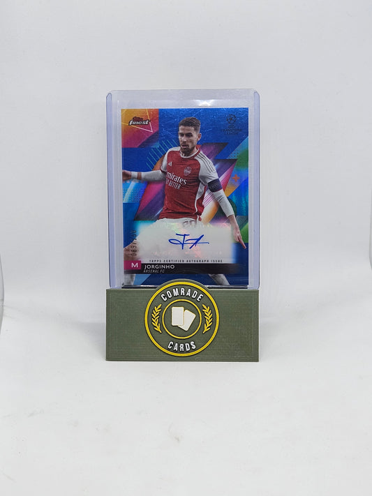 Jorginho (Arsenal) 089/150 Autographed Card Topps Finest 2023-2024