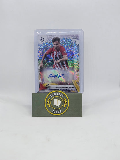 Rodrigo Riquelme (Athletico Madrid) Autographed Card Topps Carnaval 2023-2024