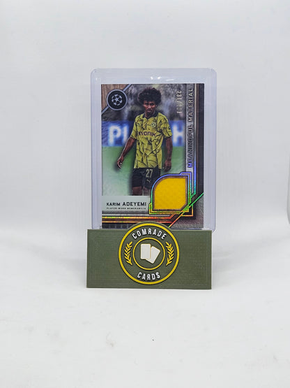 Karim Adeyemi (Dortmund) 231/299 Patch Topps Museum 2023-2024