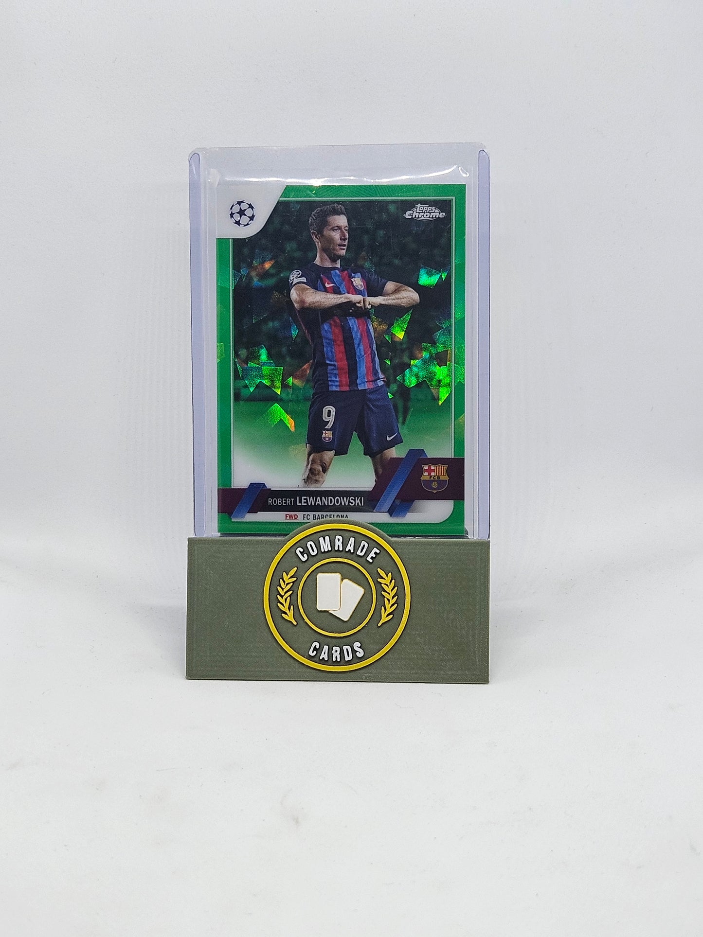 Robert Lewandowski (Barcelona) 40/70 Topps Sapphire 2022-2023