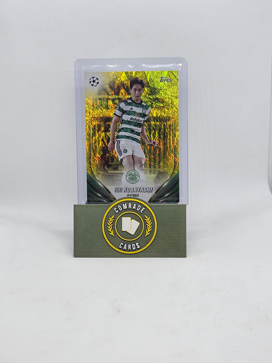 Yuki Kobayashi (Celtic) 10/50 Topps Jade 2023-2024