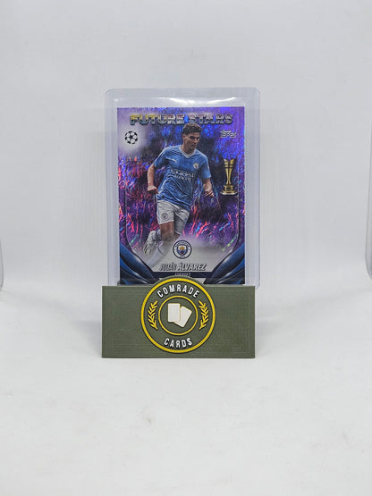 Julian Alvarez (Man City) 10/15 Topps Jade 2023-2024