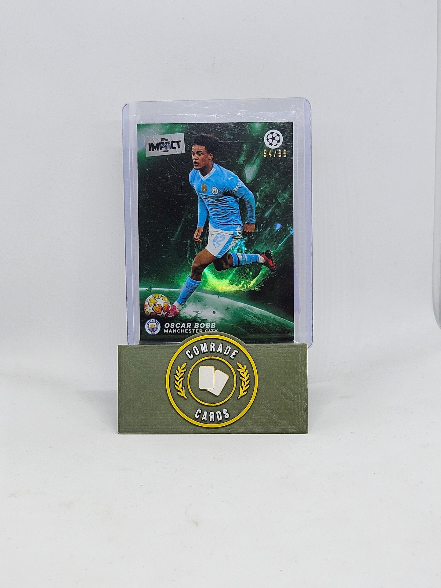 Oscar Bobb (Man City) 94/99 Topps Impact 2023-2024