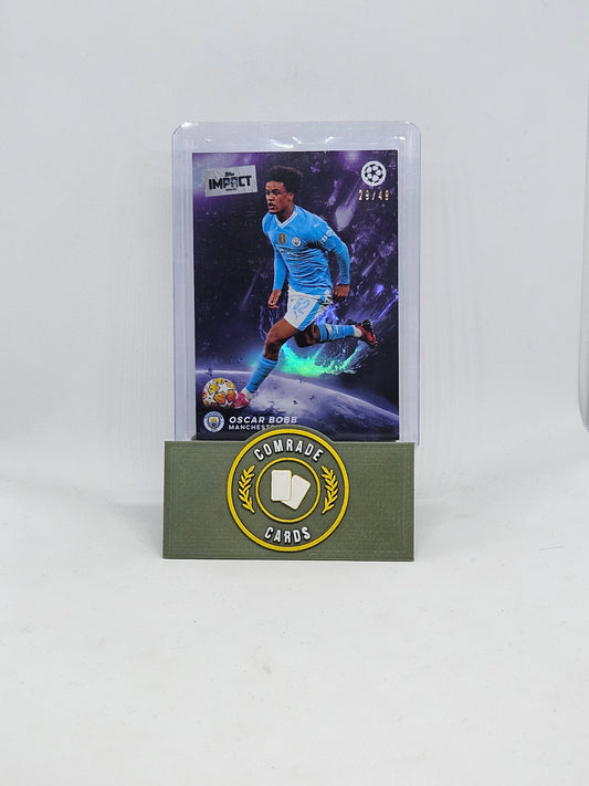 Oscar Bobb (Man City) 29/49 Topps Impact 2023-2024