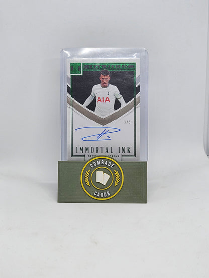 Ivan Perisic (Tottenham) 3/5 Autographed Card Impeccable 2022-2023