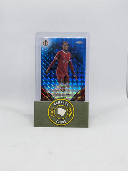 Virgil Van Dijk (Liverpool) 126/150 Topps Chrome 2023-2024