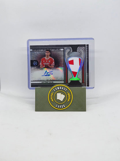 Antonio Silva (Benfica) 08/10 Autographed/Patch Topps Museum 2023-2024