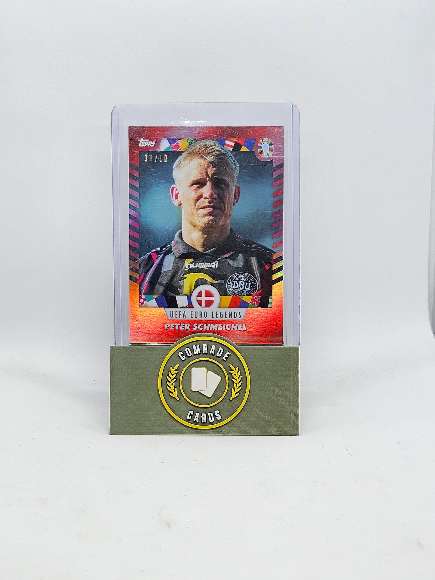 Peter Schmeichel (Denmark) 10/10 Topps Euro 2024