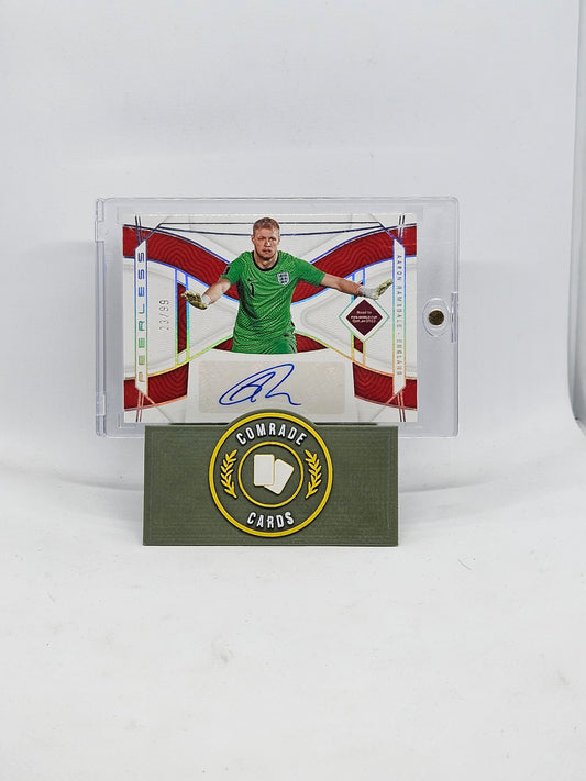 Aaron Ramsdale (England) 23/99 Autographed Card National Treasures 2022