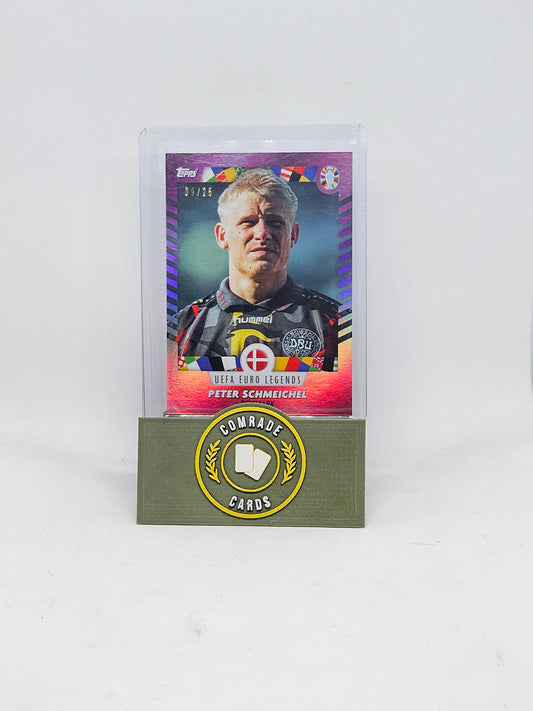 Peter Schmeichel (Denmark) 09/25 Topps Uefa Euro 2024