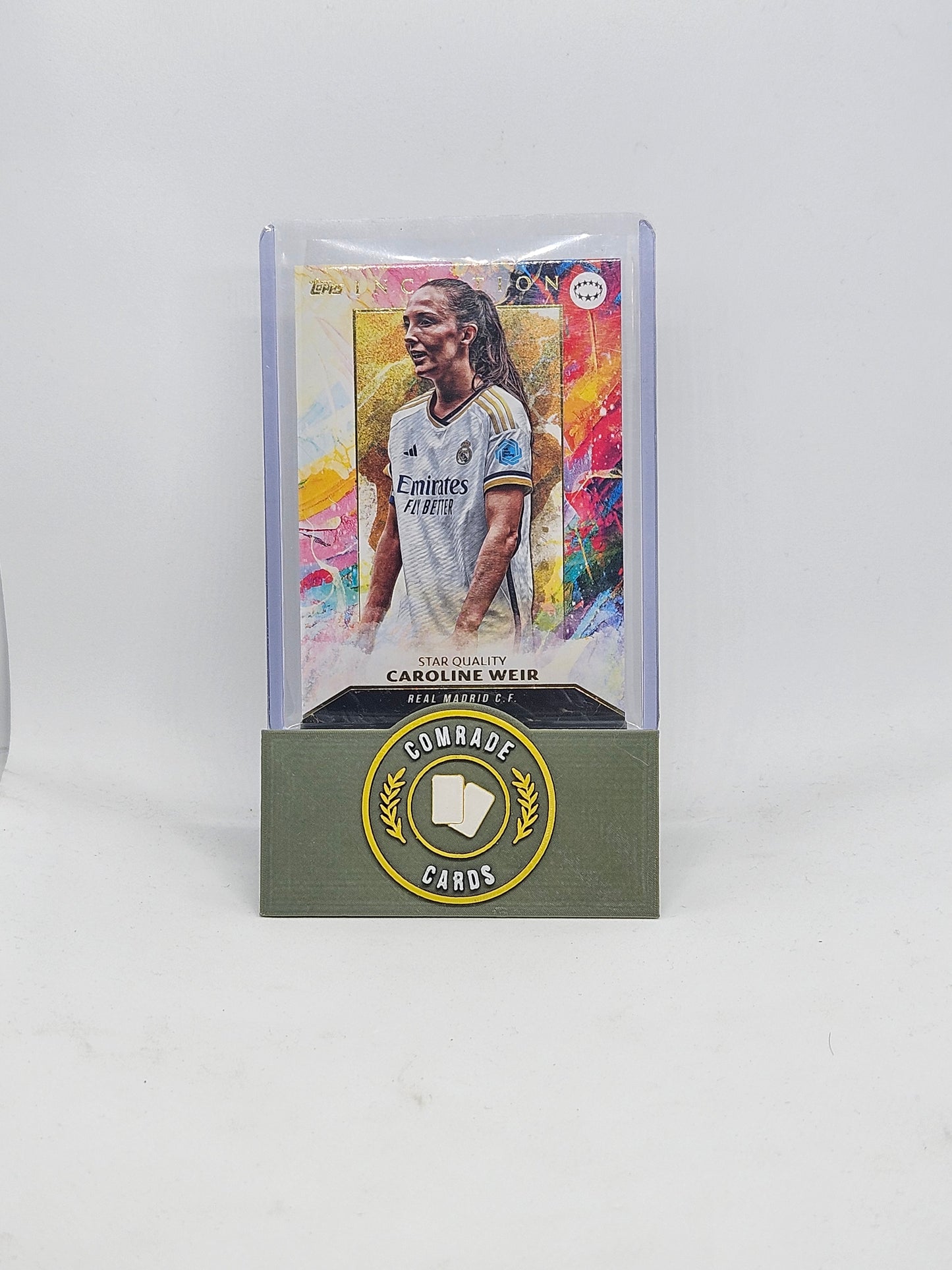 Caroline Weir (Real Madrid) Base Topps Inception 2023-2024