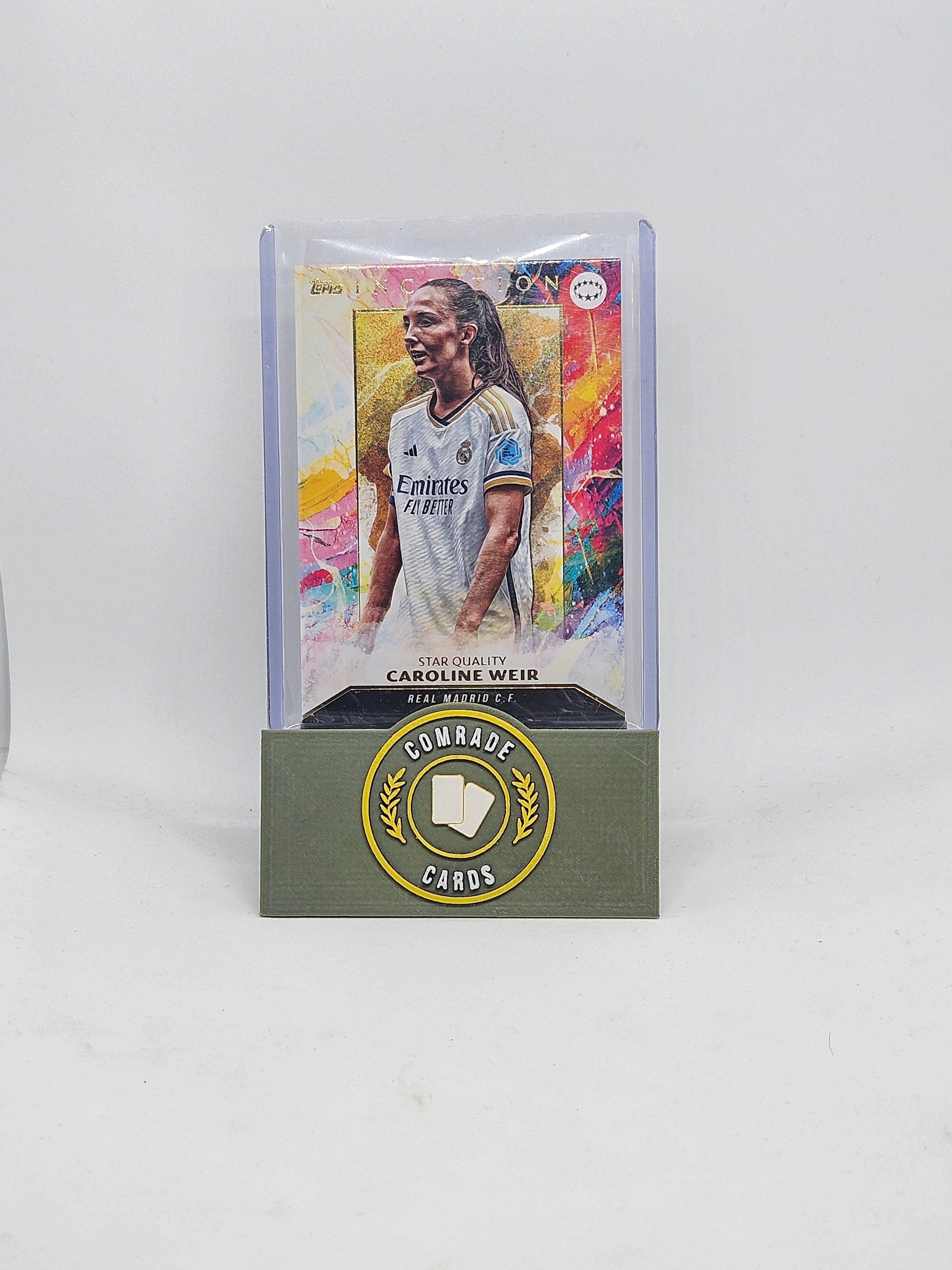 Caroline Weir (Real Madrid) Base Topps Inception 2023-2024