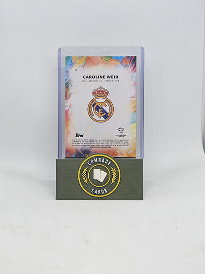 Caroline Weir (Real Madrid) Base Topps Inception 2023-2024