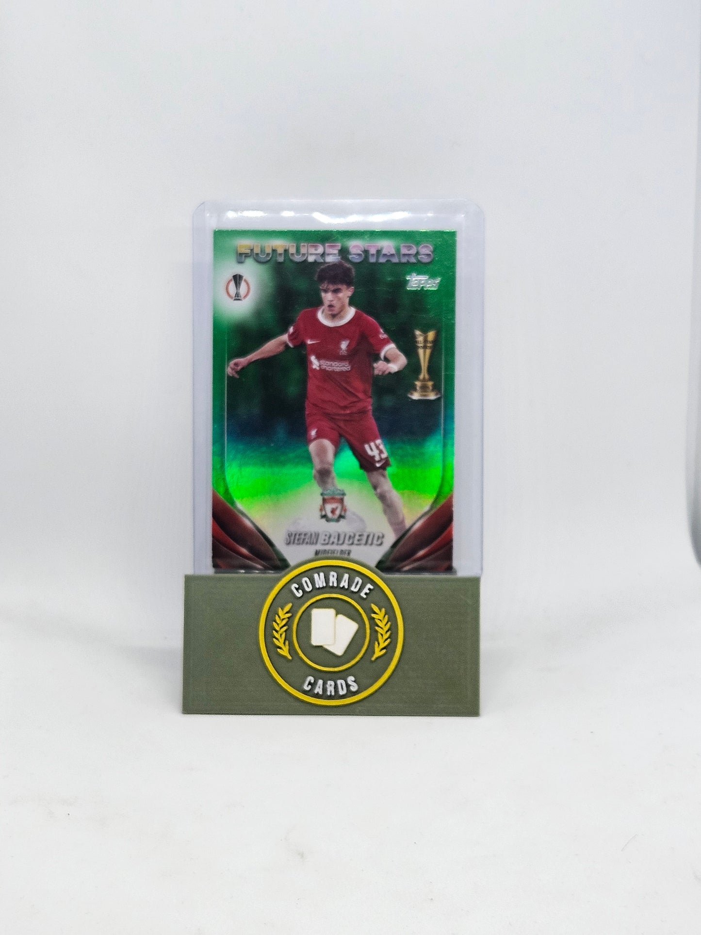 Stefan Bajcetic (Liverpool) 21/99 Topps UCC 2023-2024