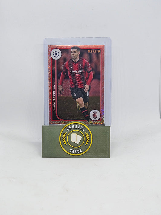 Christian Pulisic (AC Milan) 276/299 Topps Merlin 2023-2024