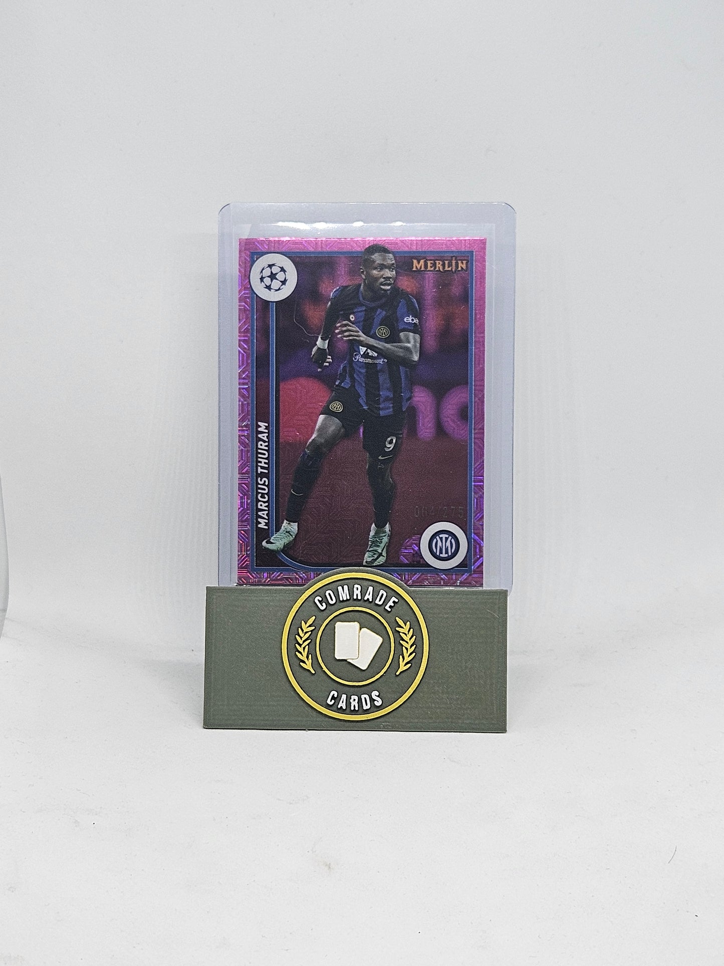 Marcus Thuram (Inter Milan) 064/275 Topps Merlin Chrome 2023-2024