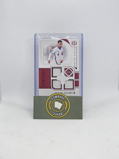 Tyler Adams (USA) 14/25 Patch  National Treasures 2022