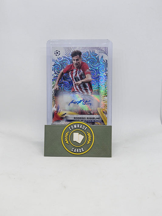 Rodrigo Riquelme (Athletico Madrid) Autographed Card Topps Carnaval 2023-2024