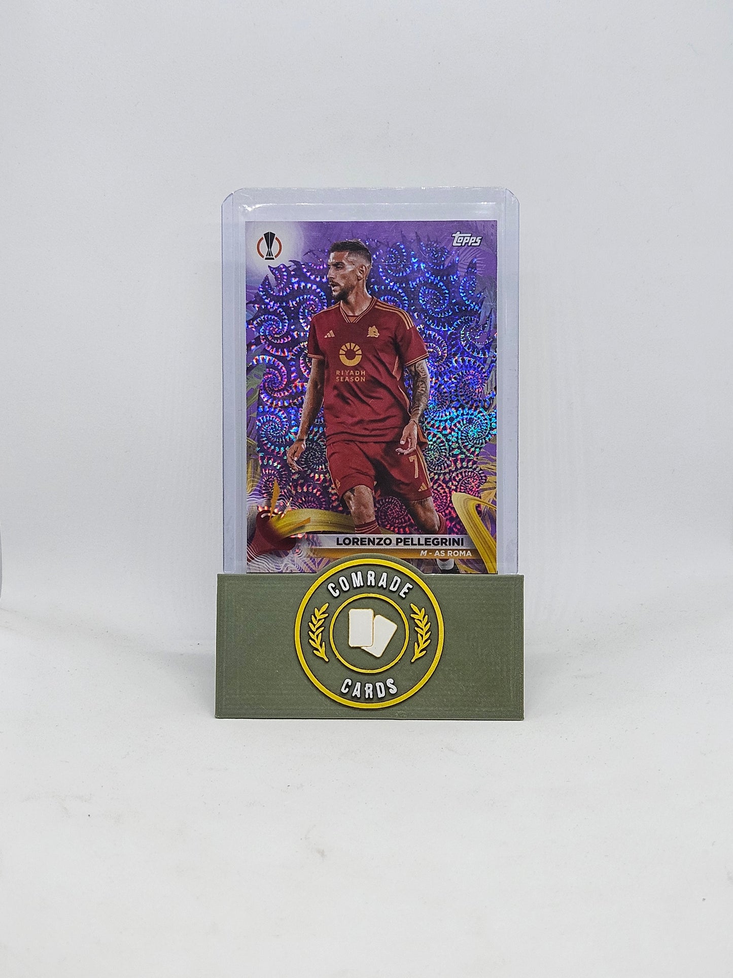 Lorenzo Pellegrini (Roma) 01/15 Topps Carnaval 2023-2024