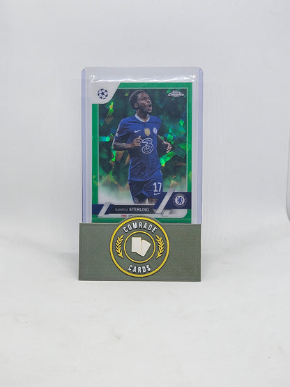 Raheem Sterling (Chelsea) 32/70 Topps Sapphire 2022-2023