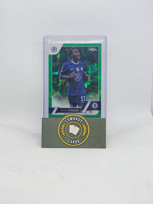 Raheem Sterling (Chelsea) 32/70 Topps Sapphire 2022-2023