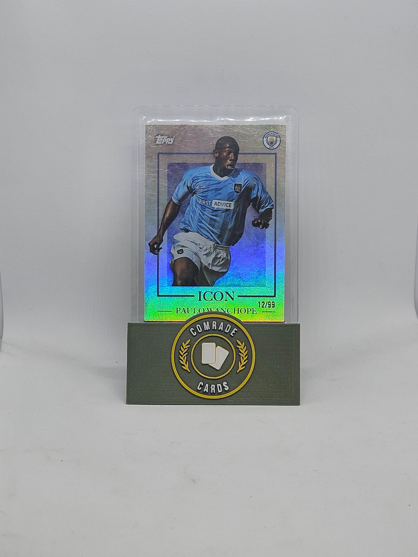 Paulo Wanchope (Man City) 12/99 Topps Man City Set 2022-2023