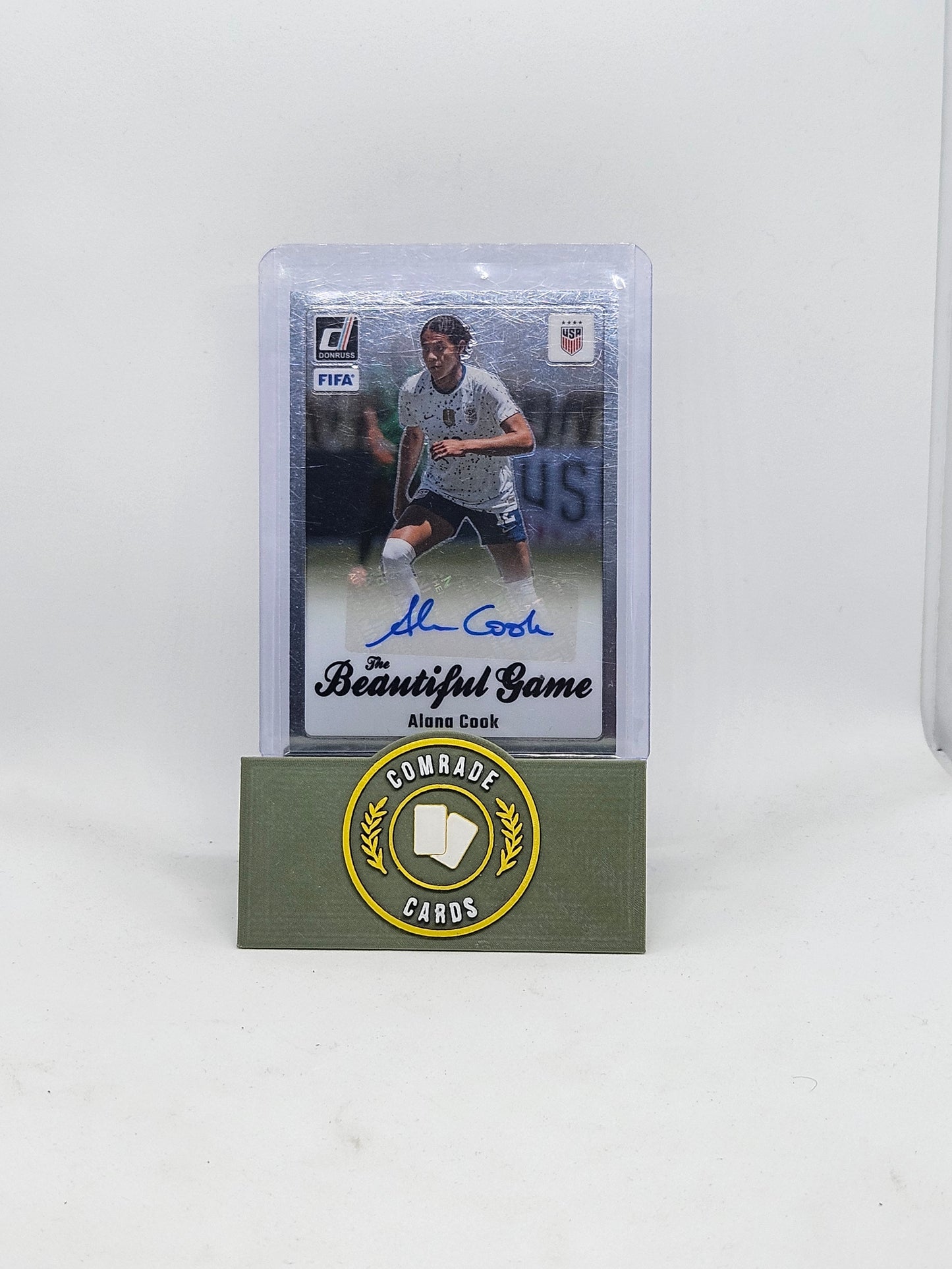 Alan Cook (USA) Autographed Card Donruss Soccer 2023-2024