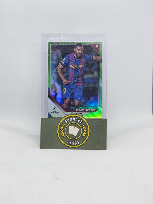 Sergio Agüero (Barcelona) 166/199 Topps UCL 2021-2022