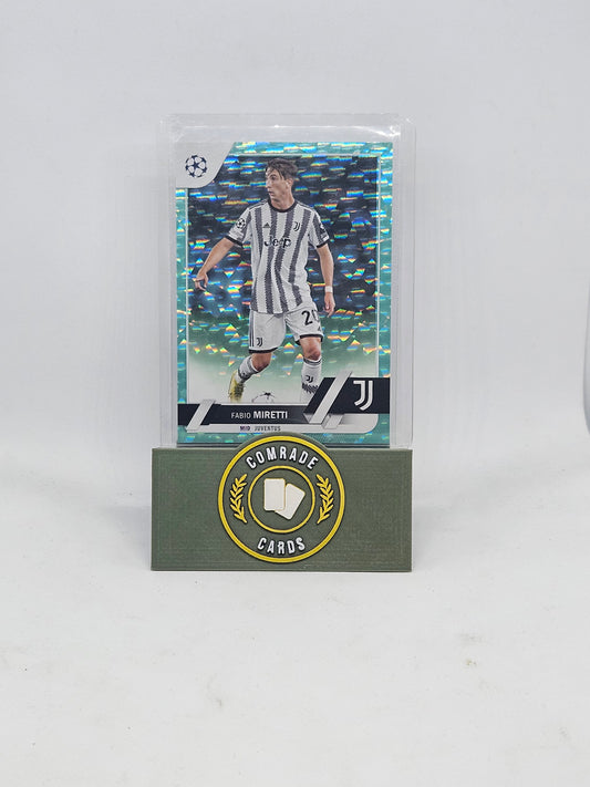 Fabio Miretti (Juventus) 158/399 Topps UCC 2022-2023