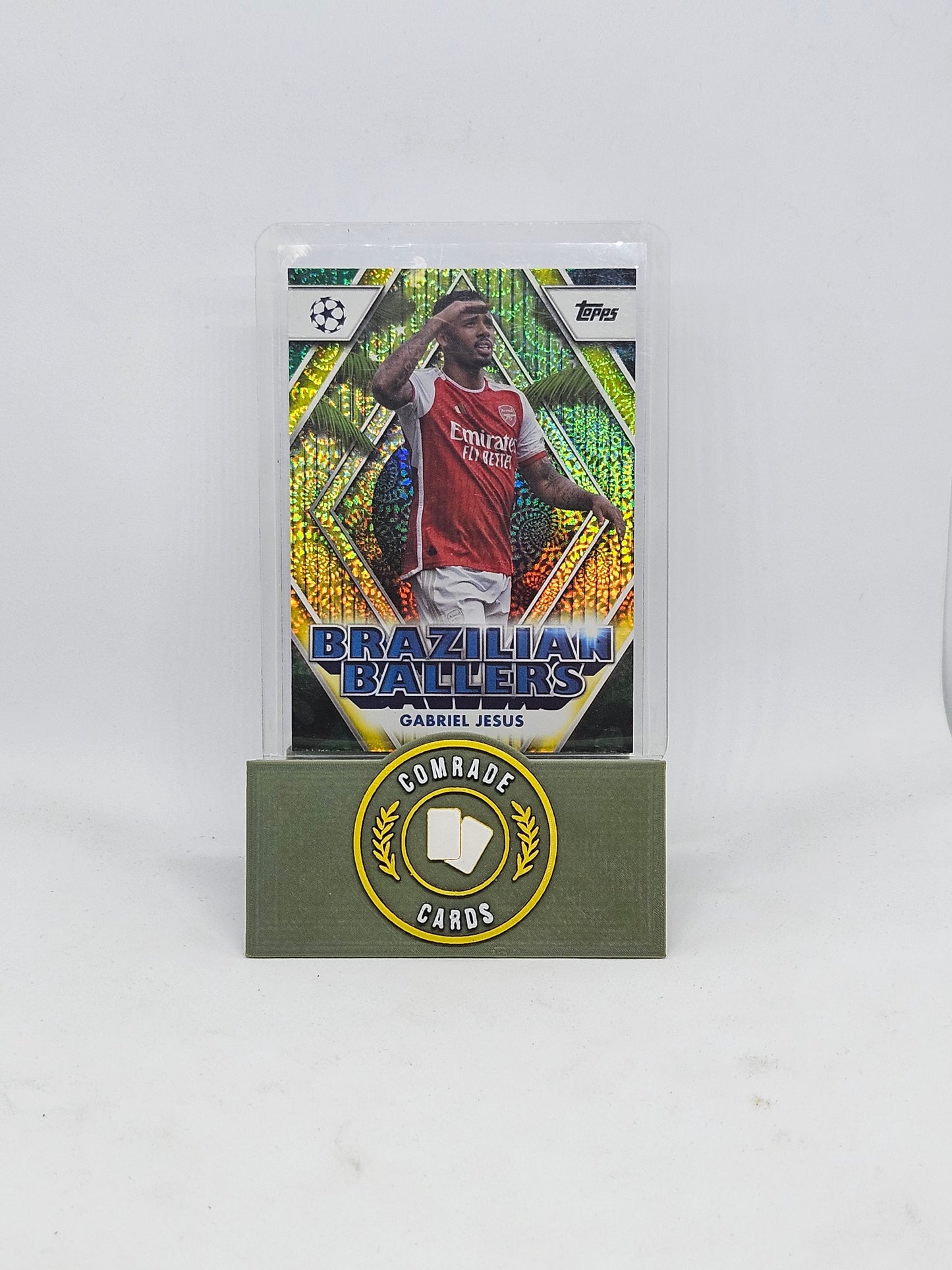 Gabriel Jesus (Arsenal) 34/50 Topps Carnaval 2023-2024