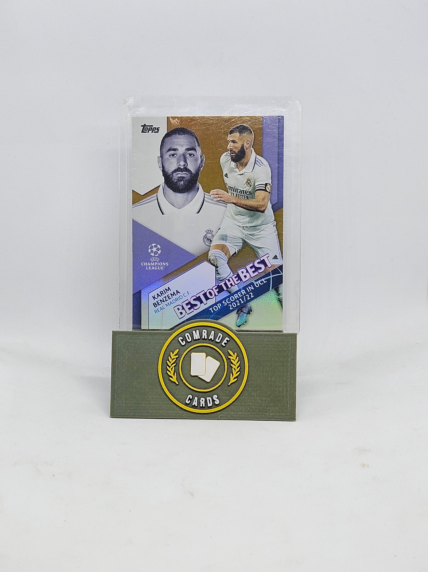 Karim Benzema (Real Madrid) 36/50 Topps UCC 2022-2023