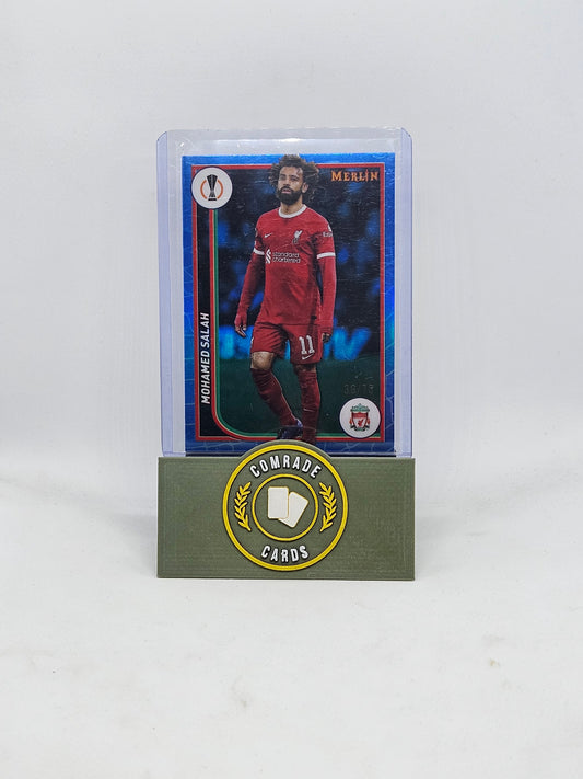 Mohamed Salah (Liverpool) 39/75 Topps Merlin Chrome 2023-2024