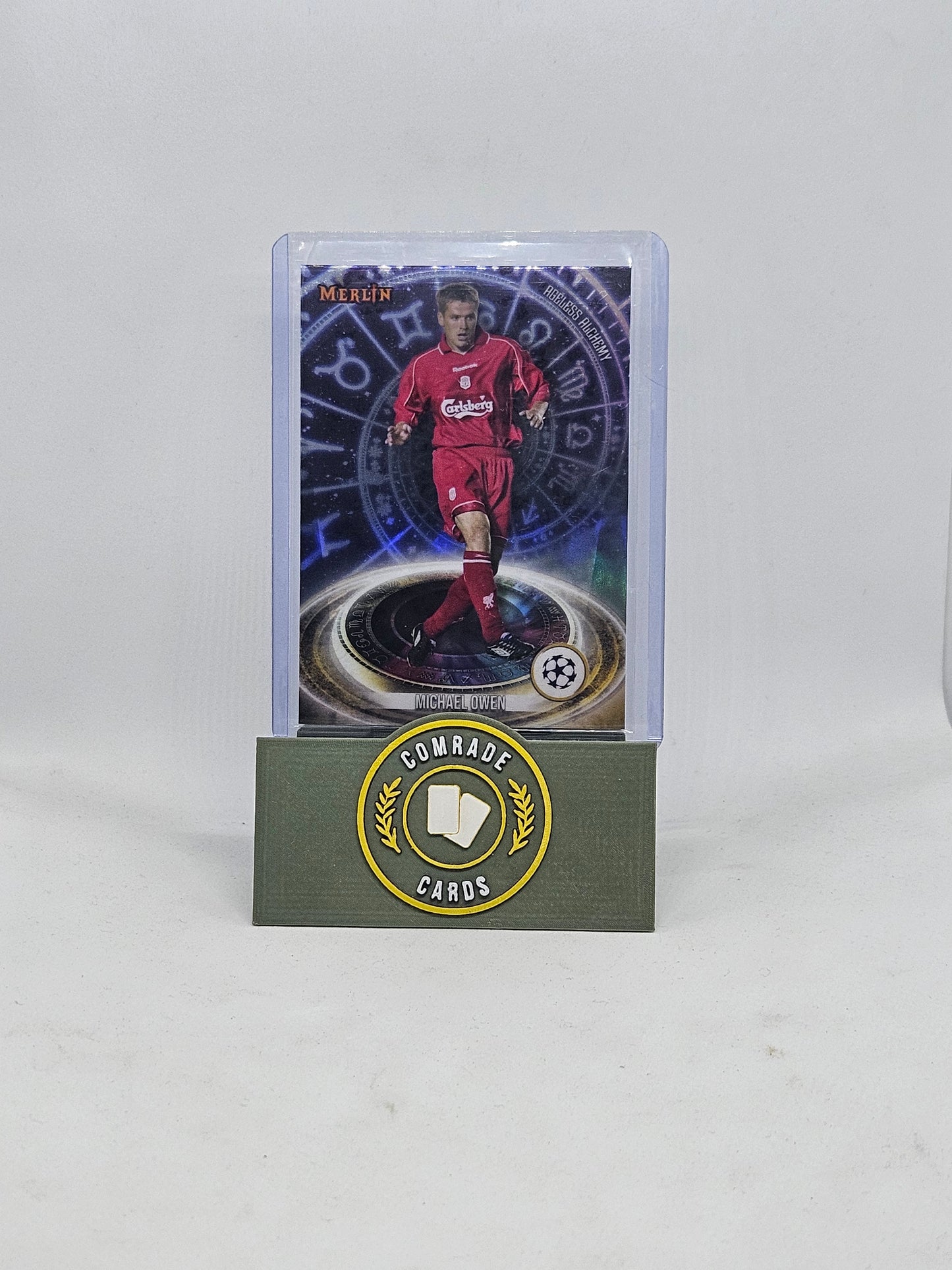 Michael Owen (Liverpool) Ageless Alchemy Insert Topps Merlin Chrome 2023-2024