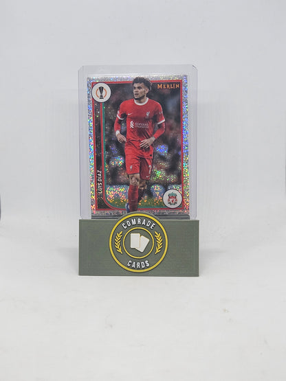 Luis Diaz (Liverpool) 106/150 Topps Merlin Chrome 2023-2024