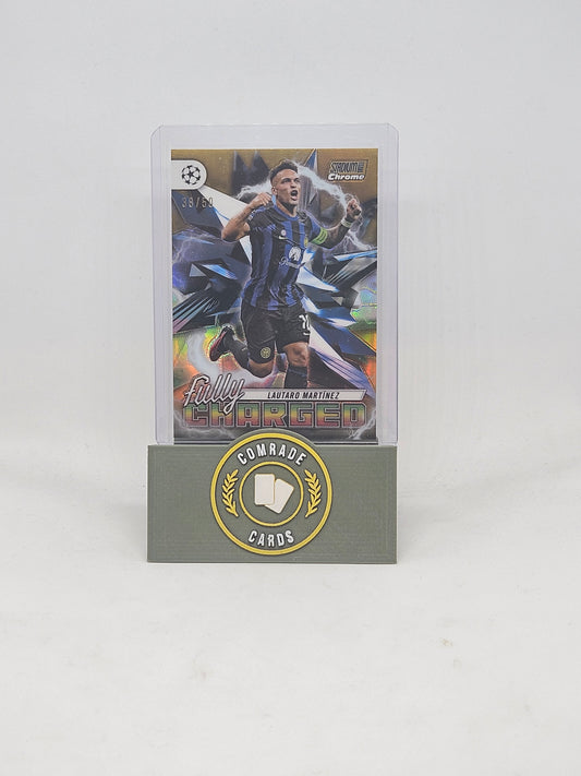 Lautaro Martinez (Inter Milan) 38/50 Topps Stadium Club Chrome 2023-2024