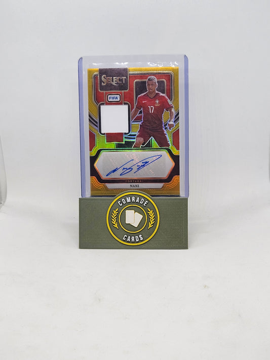 Nani (Portugal) 03/10 Autographed/Patch Select Fifa 2023-2024