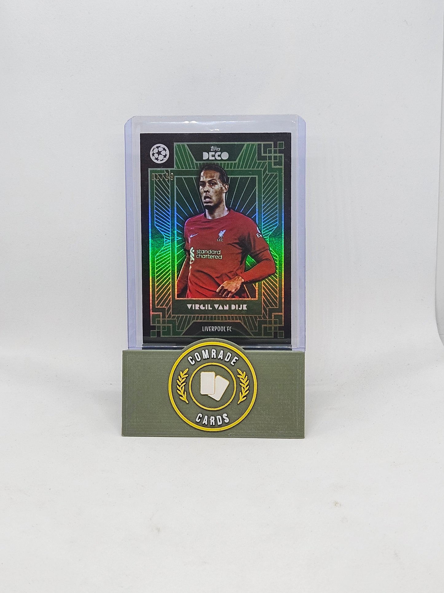 Virgil Van Dijk (Liverpool) 01/99 Topps Deco 2022-2023