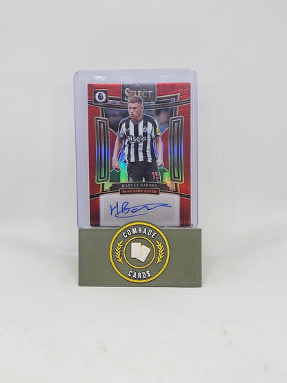 Harvey Barnes (Newcastle) Autographed Card Select Premier League 2023-2024