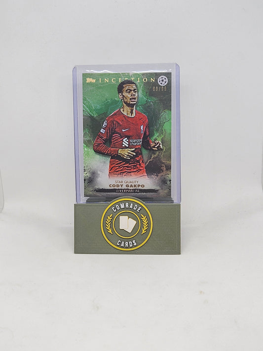 Cody Gakpo (Liverpool) 69/99 Topps Inception 2022-2023