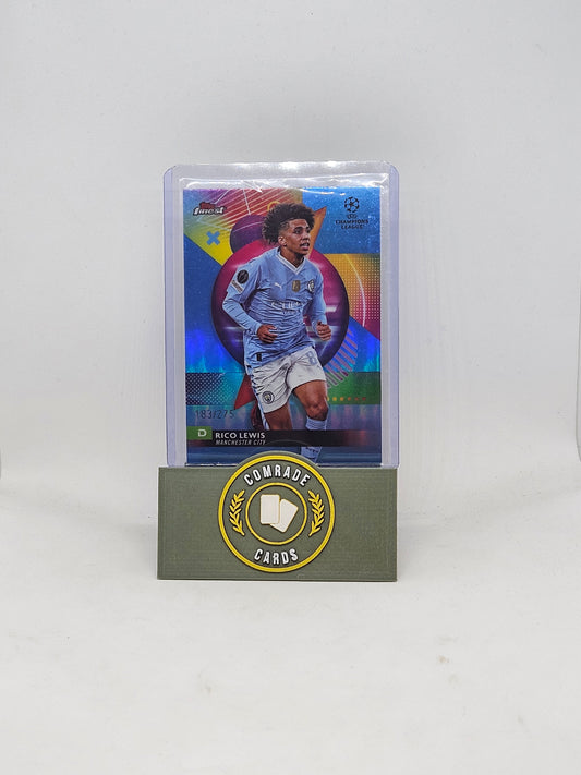 Rico Lewis (Man City) 183/275 Topps Finest 2023-2024