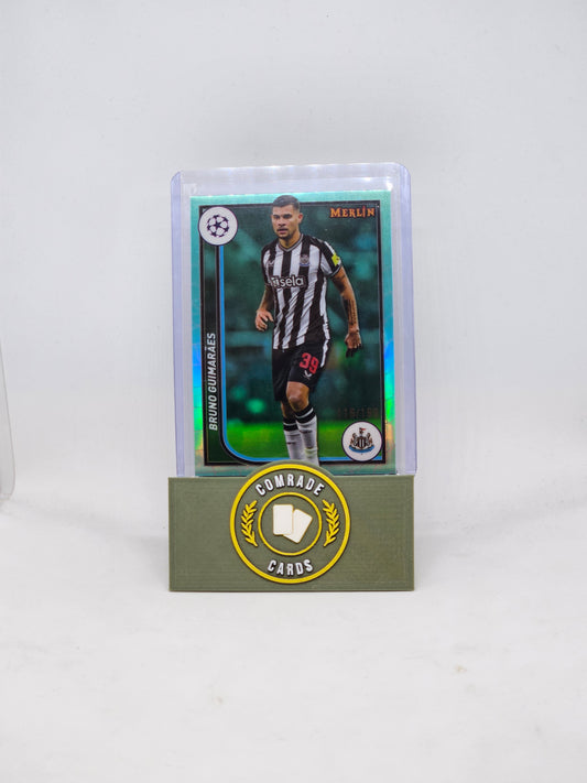 Bruno Guimaraes (Newcastle) 116/199 Topps Merlin Chrome 2023-2024