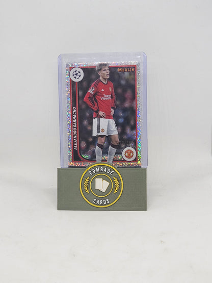 Alejandro Garnacho (Man United) 110/150 Topps Merlin Chrome 2023-2024