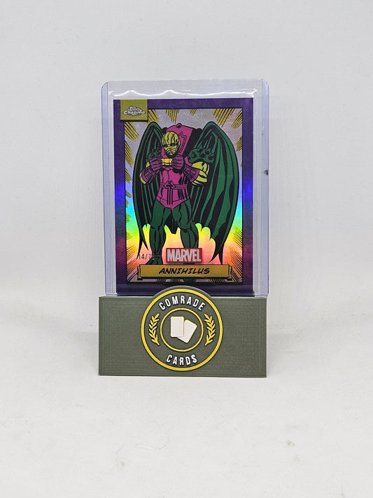 Annihilus 14/75 Topps Chrome Marvel 2024