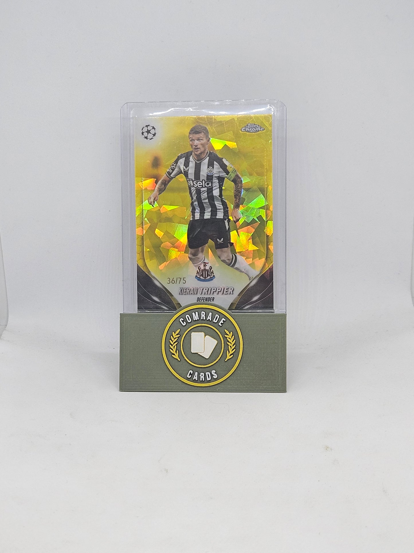 Kieran Trippier (Newcastle) 36/75 Topps Sapphire 2023-2024