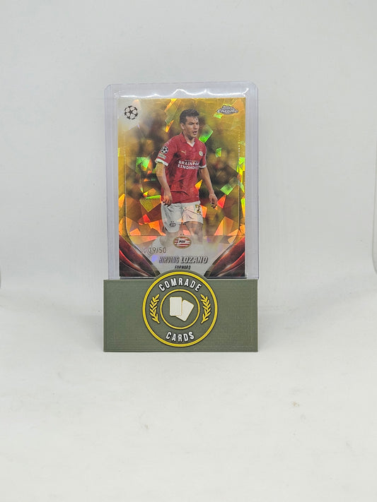 Hirving Lozano (PSV) 19/50 Topps Sapphire 2023-2024