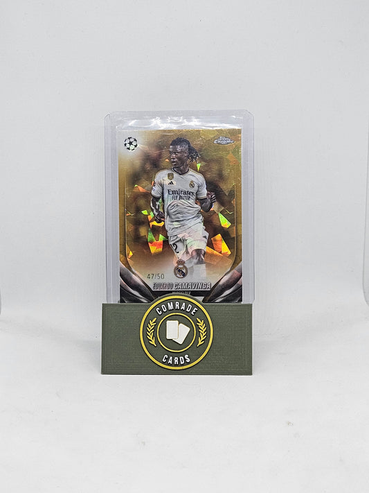 Edouardo Camavinga (Real Madrid) 47/50 Topps Sapphire 2023-2024